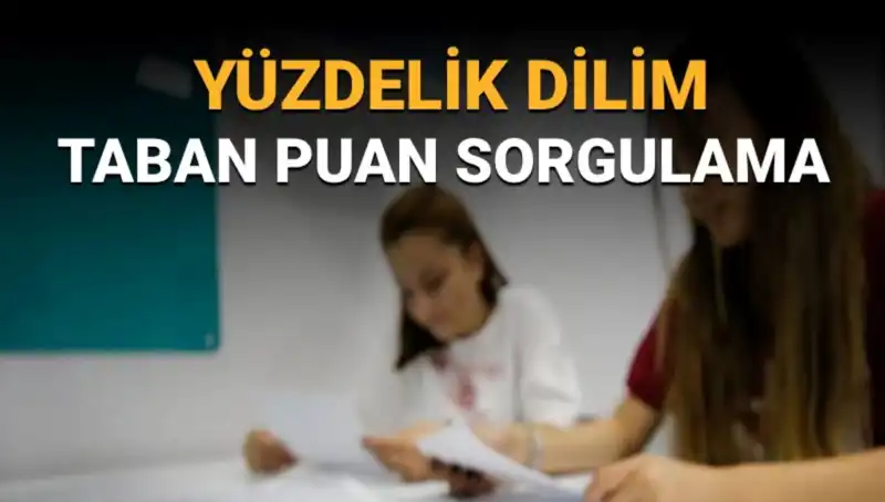 LGS 2025 Taban Puanları ve Yüzdelik Dilim Sorgulama: Cevap Arayanlar İçin Rehber
