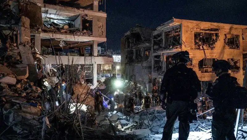 İran'ın İsrail Üzerine Düzenlediği Saldırı Sonrası 22 Bina Acil Yıkımda