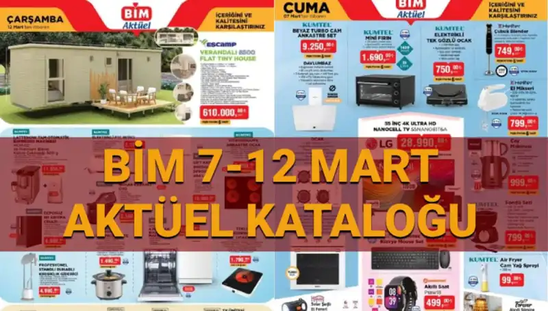 BİM Aktüel Kataloğu 11-12 Mart: Yeni Ürünlerle Dolu Fırsatları Kaçırmayın!